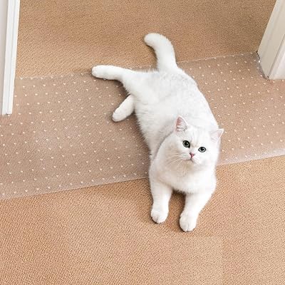 Uross Carpet Protector for Pets 110CM Cat Doorway Protector Anti Scratch
