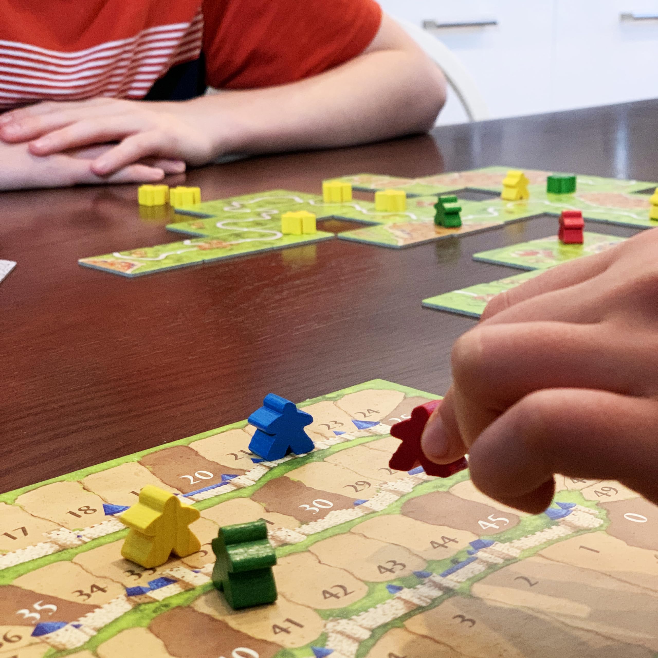 Hans im Glück, UNbox Now, Carcassonne V3.1, Grundspiel, Familienspiel, Spiel des Jahres 2001, 2-5 Spieler, Ab 7+ Jahren, 35 Minuten Spielzeit, Deutsch 5