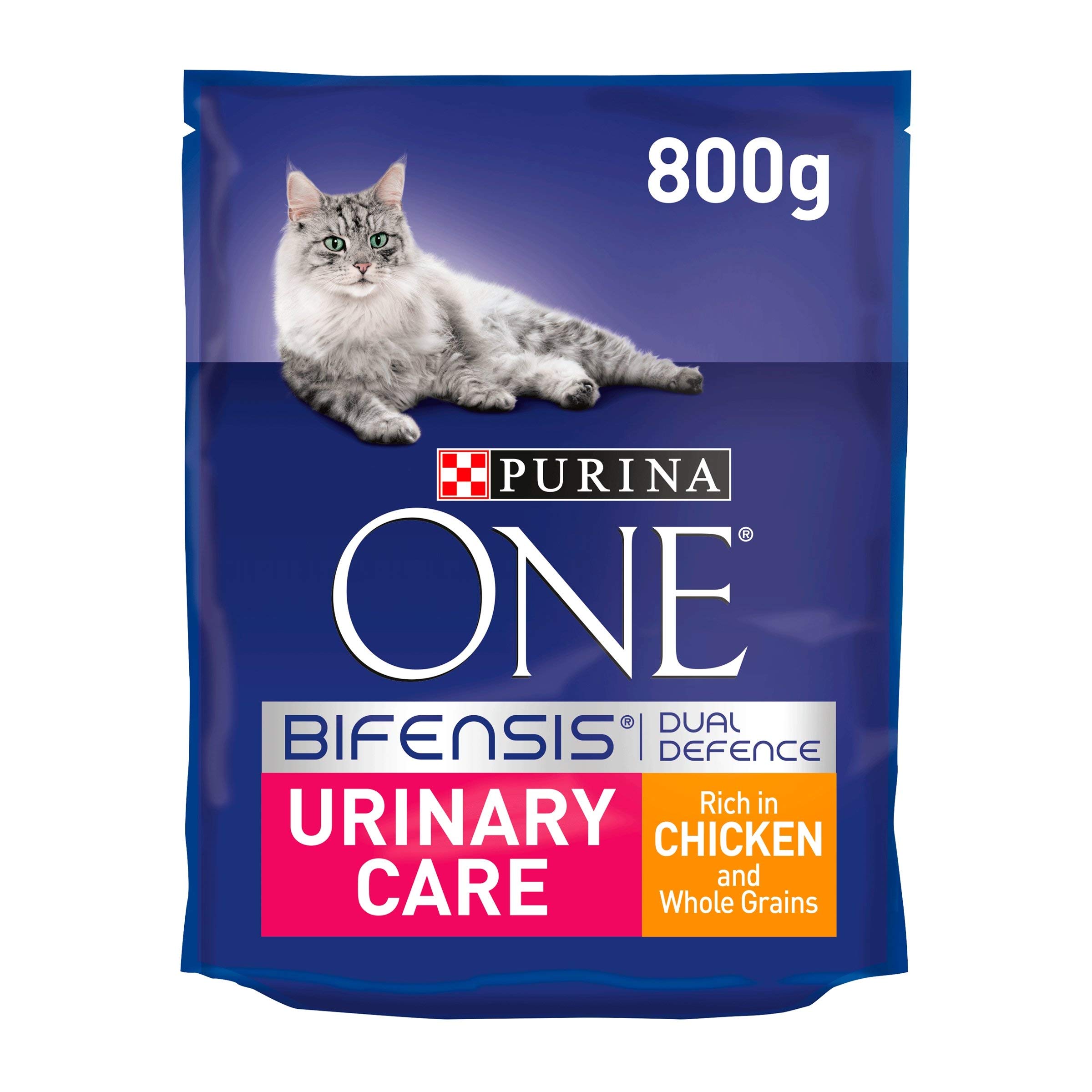 Purina ONE Urinary Care Dry Cat Food Chicken 800g (Case of 4)