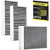 CARORY Activated Carbon Cabin Air Filter for Mercedes Benz 2016-2018 GLE350, 2016-2019 GLE400, 2012-2015 ML350, 2017-2019 GLS450, OE# 1668300318, CF11719, CF719