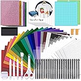 Cutaswish Craft Accessories for Maker &amp; Explore, All-in-One Starter Bundle | More Ways to Create&mdash;Vinyl, Tools &amp; Printable Fabric Transfer Paper for Shirts, Gifts &amp; DIY Projects in One Bundle