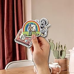 WESILY Pack 50 PCS Drawing Art Painting Stickers