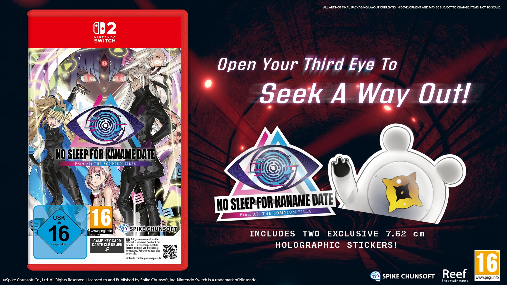 No Sleep for Kaname Date - From AI: THE SOMNIUM FILES (Aiba Edition) (Key Card) 7