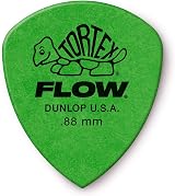 Dunlop Tortex Flow Picks Standard .88 mm Green Set of 12