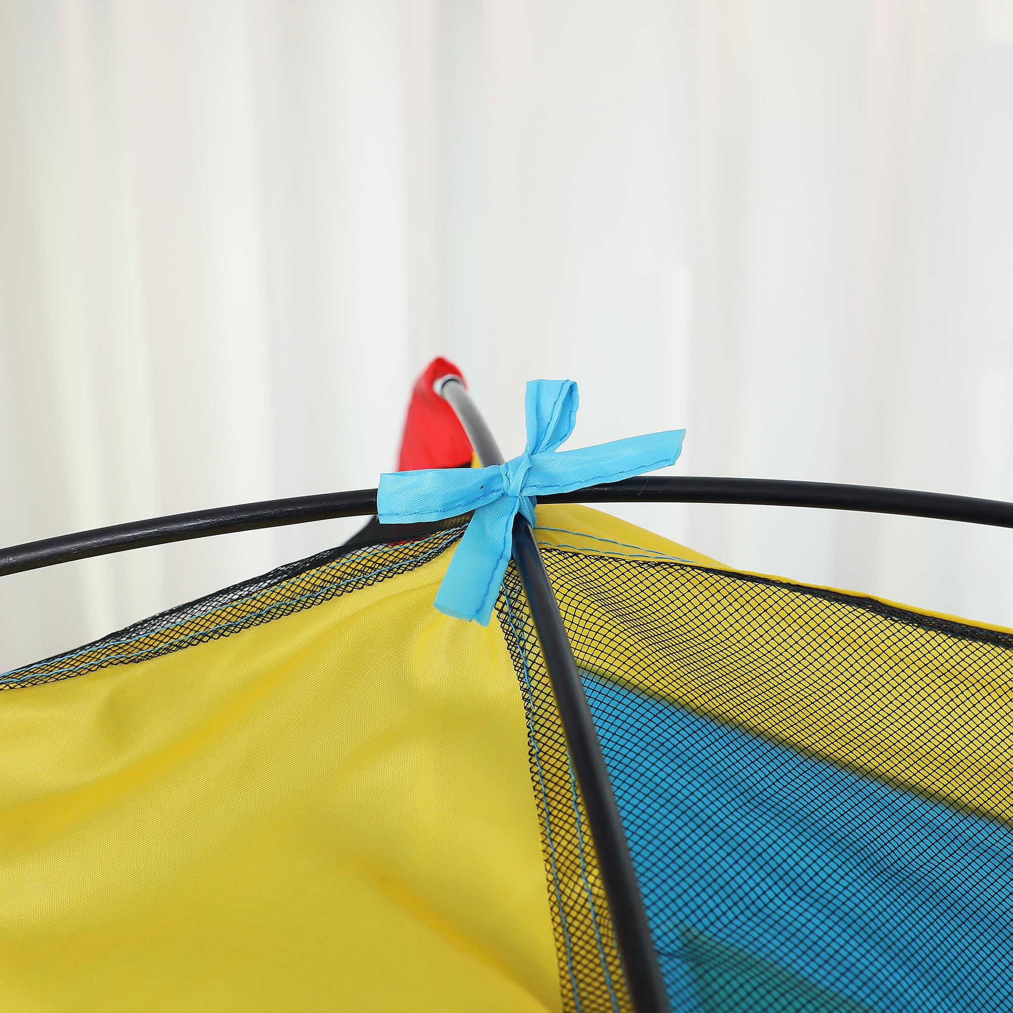 LimitlessFunN Rainbow Kids Play Tent | Includes Star Lights & Carrying Case |, Children Dome Playhouse for Boys, Toddlers, Indoor & Outdoor, 48
