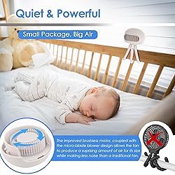 Asani Portable Bladeless Baby Stroller