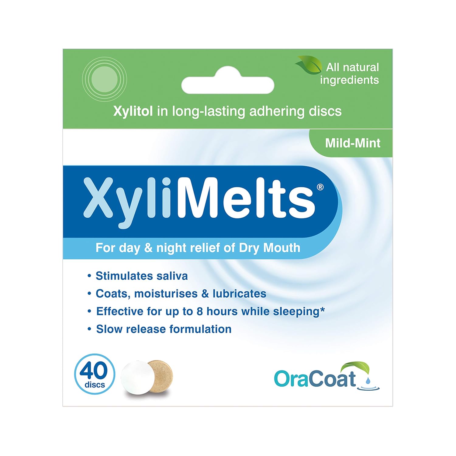 Xylimelts For Dry Mouth-M Size 40ct: Beauty