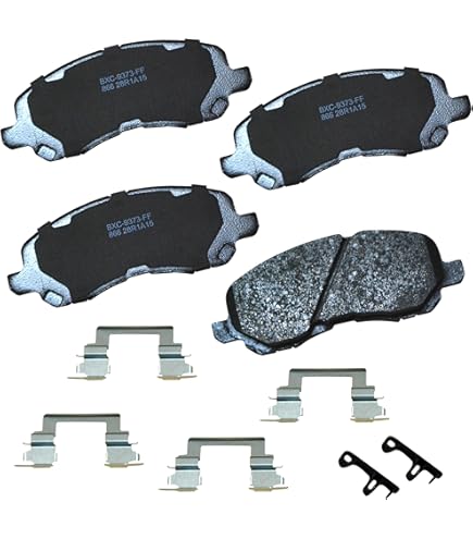 thumbnail image 2 of ACDelco Silver 14D1679CHF1 Ceramic Rear Disc Brake Pad Set - Includes Shims & Clips, Quiet & Reliable 2 of 10