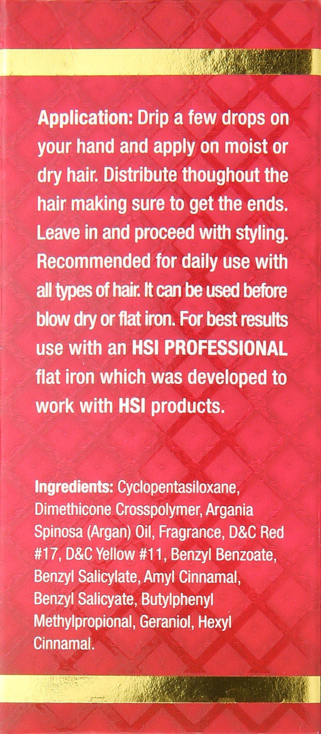 HSI Professional Argan Oil Leavein Conditioner Smooth & Strengthen