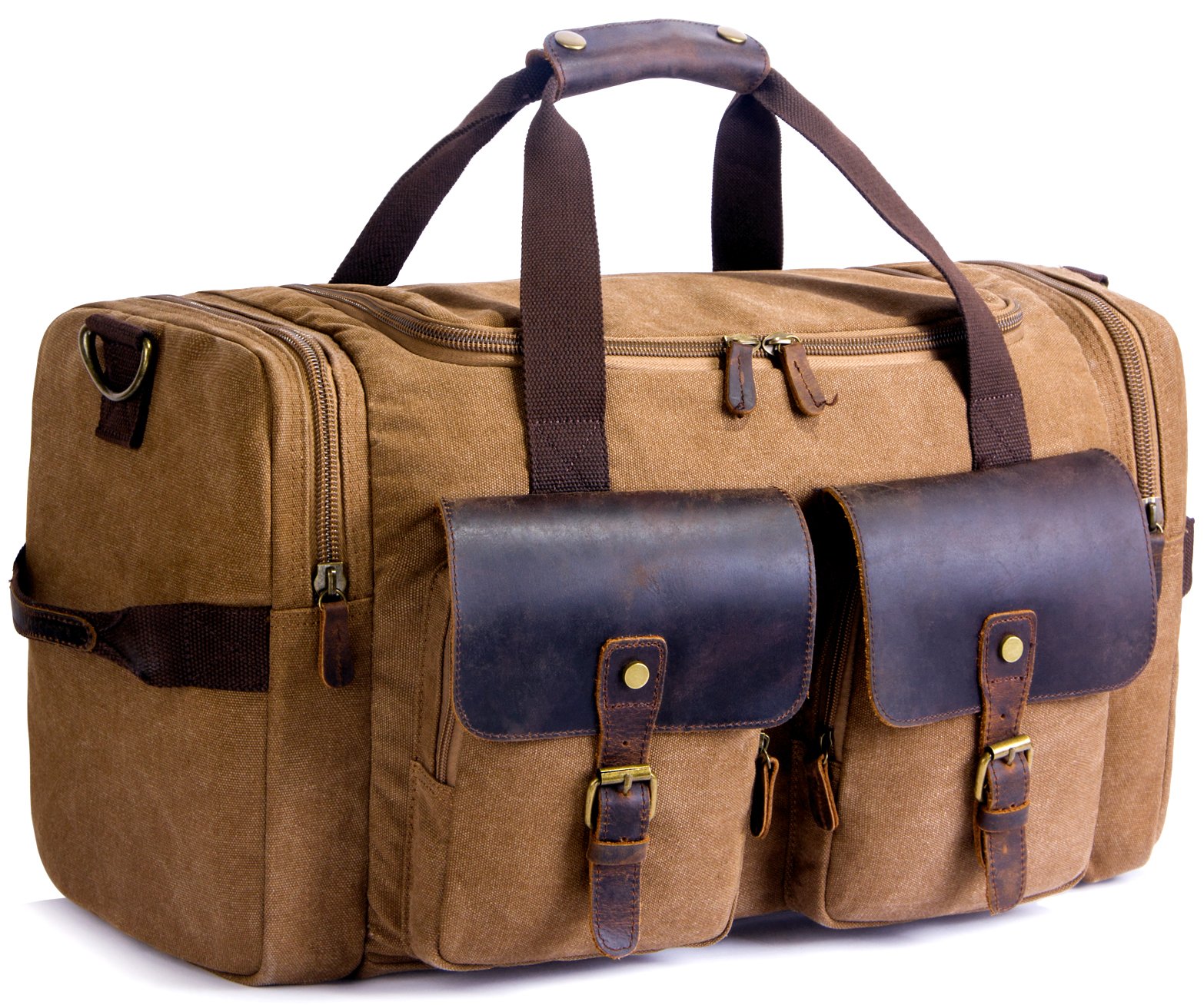 mens canvas holdall