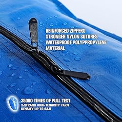 Heavy Duty Extra Large Storage Bags, XL Blue Moving