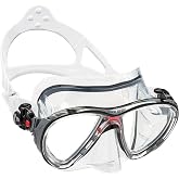 Cressi Big Eyes Evolution, Clear/red [Duplicate]