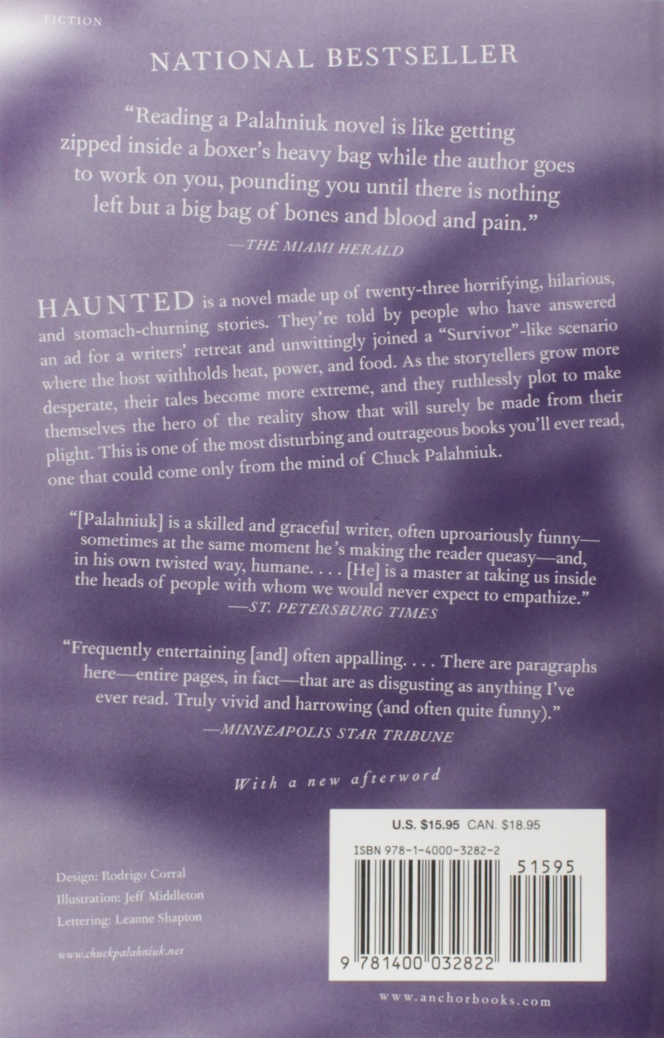 Haunted A Novel Palahniuk Chuck 8601419946990 Amazon Com Books