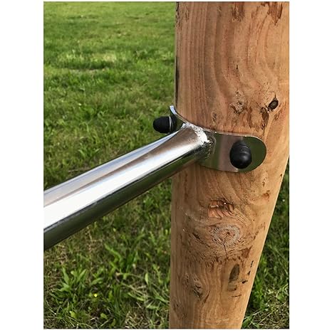 Loggyland Reckstange für Rundholz Ø120mm Edelstahl