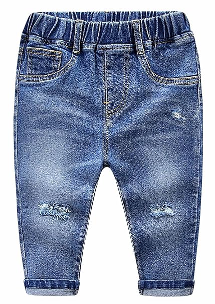 little boy distressed jeans