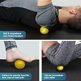 Beenax Lacrosse & Spiky Massage Ball Set Back Neck Foot Trigger Point view 4