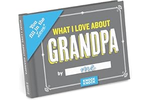 What I Love about Grandpa Fill in the Love Book