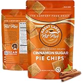 Great Lakes Pot Pies - Cinnamon Sugar Pie Chips - Crunchy Cookie Crisp - Buttery Cinnamon Snacks for Adults &amp; Kids - Cinnamon Crackers - 1 Pack