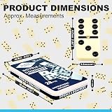 Navoys Classic Double 6 Dominoes Tin Gift Set 28 Pieces Travel Size view 2