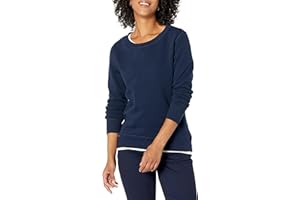 �鶹�� Essentials Womens Fleece Crewneck Pullover Sweatshirt (Available in Plus Size)