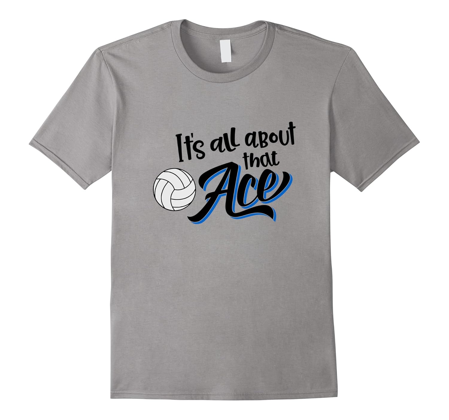 It's All About That Ace Volleyball T-Shirt-Rose