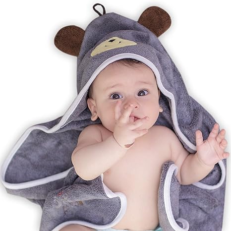 amazon baby hooded bath towels