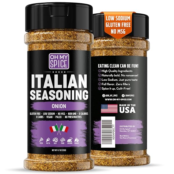 ITALIAN SEASONING BLEND ONION POWDER MIX – GLUTEN...