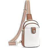 BOSTANTEN Small Sling Bag Crossbody Bags for Women Trendy Crossbody Purse Leather Chest Bag