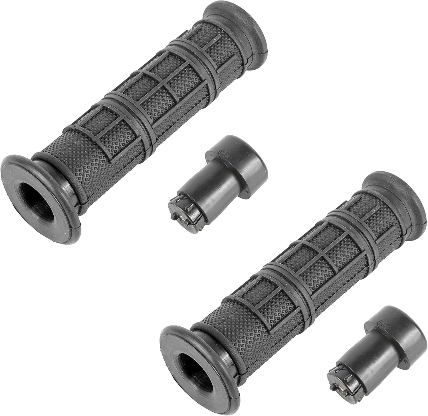 Caltric compatible with Handlebar Grip w/Grip End CanAm Outlander 450 / MAX 450