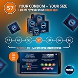MY.SIZE Classic Condoms 57mm Width 100 Count Maxi Pack view 4