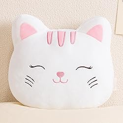 Lazada Kids Pillow White Cat Plush Pillows Toy Soft