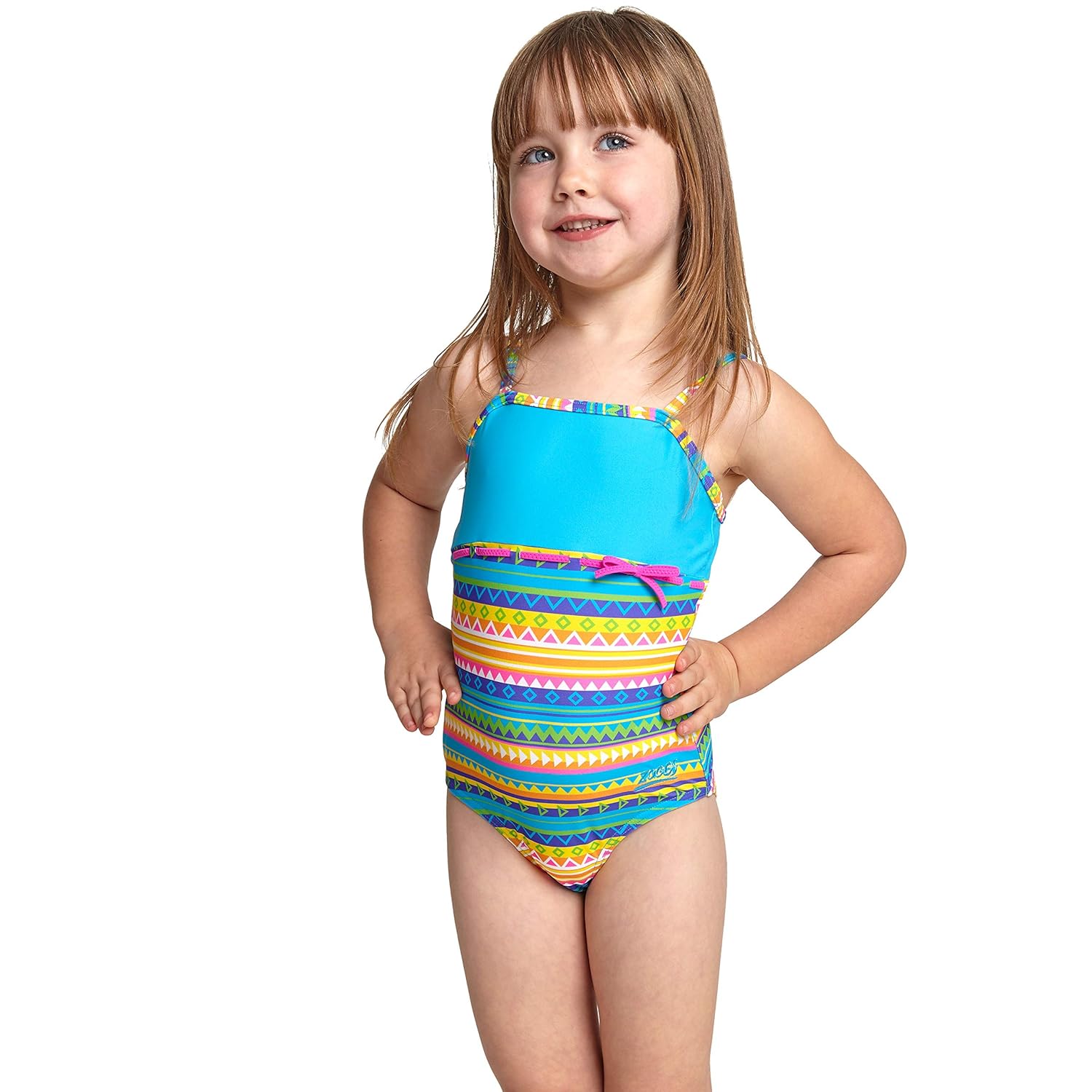 zoggs girls swimming costume