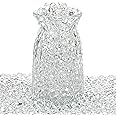 ZTML MS 60,000 Pieces Clear Water Gel Jelly Beads Clear Water Beads, Vase Fillers for Centerpieces, Floating Candle Making, Christmas New Year Decoration Floral Arrangement (Transparent)