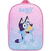 Get Trend Bluey Mini Backpack Kids Toddlers 12x9” Rucksack Kindergarten Bag Preschool Sports Travel Backpacks 3+ Gifts for Kids (Pink Bluey)