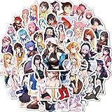 50Pcs Cute Cartoon Girl Stickers for Teens Adults