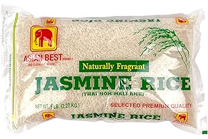Asian Best Jasmine Rice, 5 Pound (1)