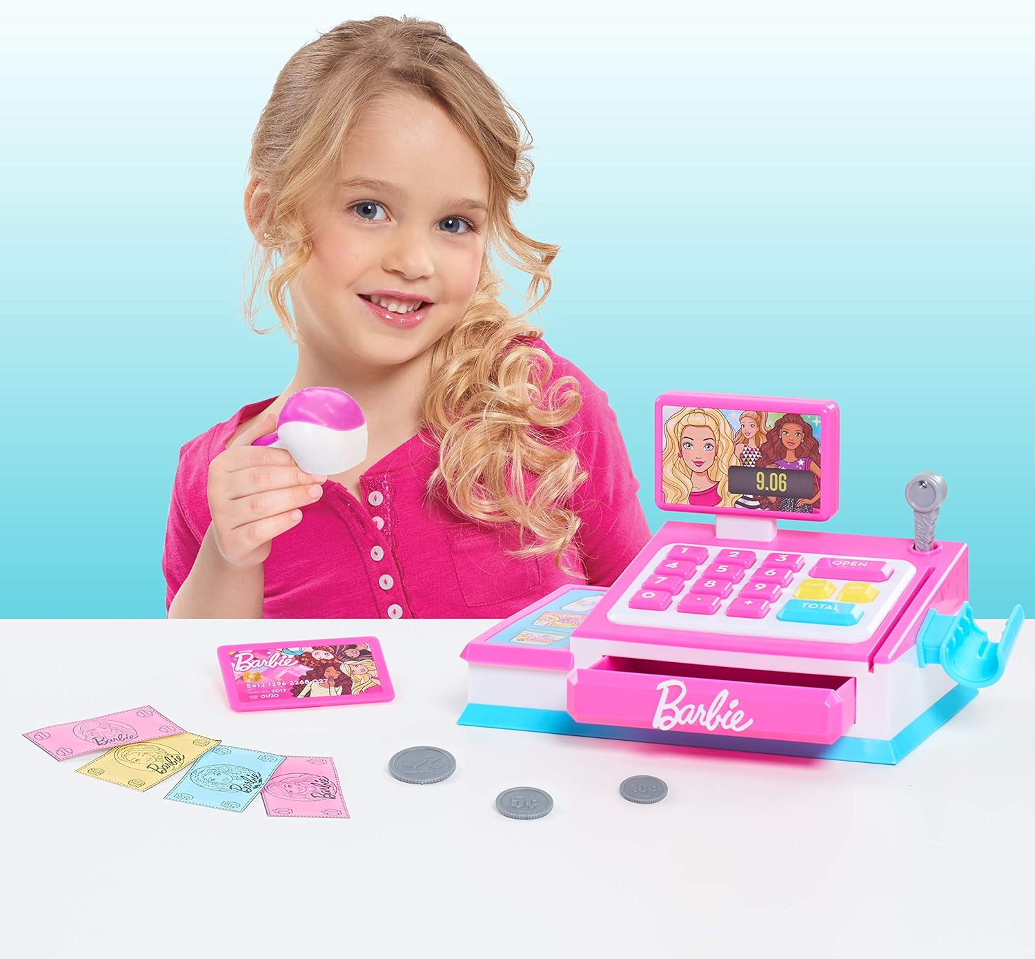 Barbie Small Cash Register Toys & Games Pretend Play