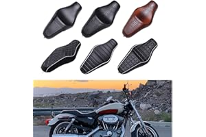 RICH CHOICES Black Motorcycle Driver Passenger Two Up Seat for Harley Sportster 883 1200 48 72