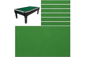FUYAO Pool Table cloth Felt Replacement Kit,7ft/8ft/9ft/11ft Indoor Sports Game Durable Billiard Tabel Cloth Cover with 6 Bot