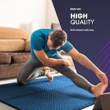 KAYMAN Gym Floor Nonslip Interlocking EVA Foam Mats 60x60cm Blue 16 Pack view 4