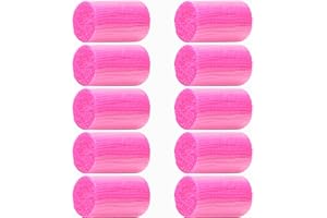 Beyond Your Thoughts DIY 28 Colors 10Pcs Latch Hook Kits Yarn Bundles for Kids Adult Handmake Craft Sewing Knitting YarnHot Pink