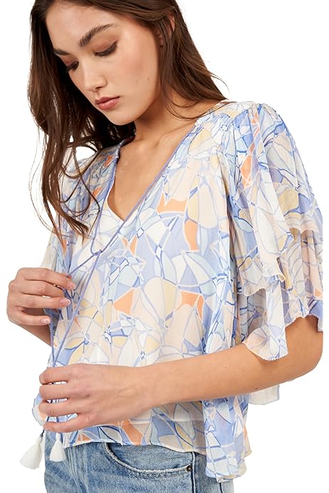 joie snakeskin blouse