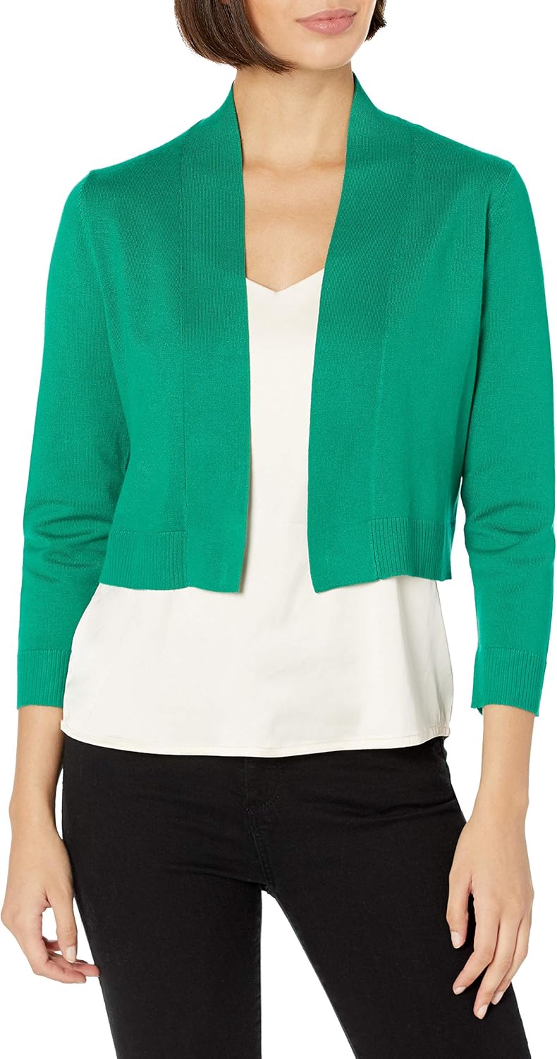 Calvin Klein Women's 3/4 Sleeve Knit Shrug