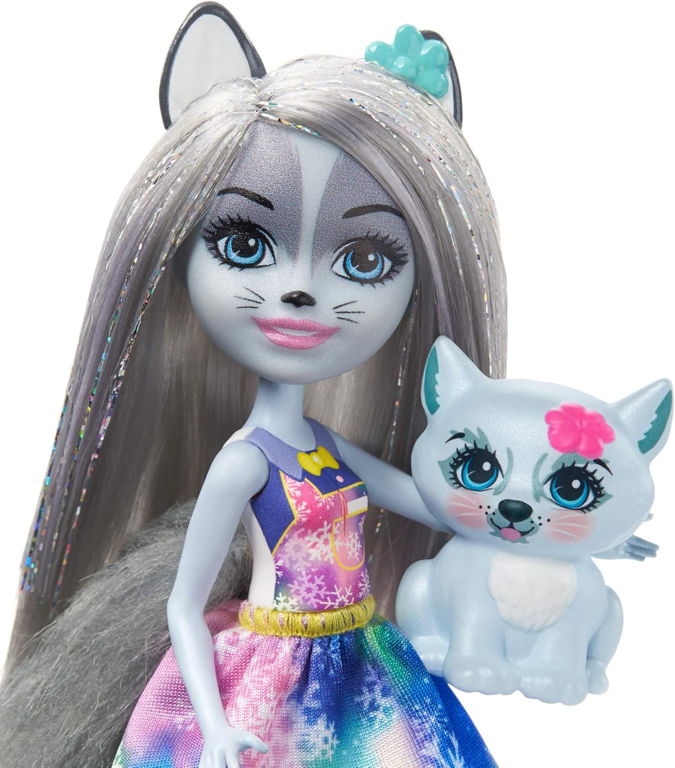 Enchantimals Warmin' Up Cocoa Stand With Hawna Husky & Whipped Cream Dolls, Mehrfarbig - Image 5