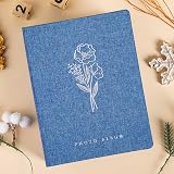 Lanpn Photo Album 7x5 Blue Linen 200 Photos 13x18cm Top Loading view 5