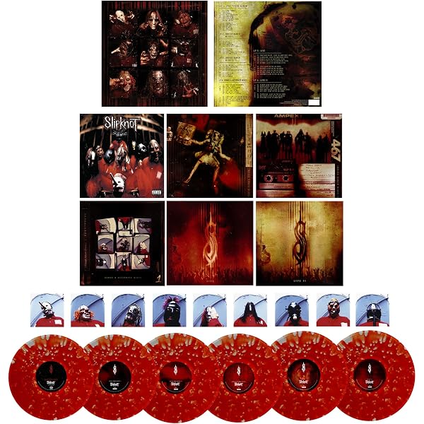Amazon.com: Slipknot 6LP (25th Anniversary Blood Filled Box Set