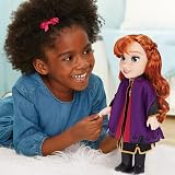 Jakks Pacific Disney Frozen 2 Anna Adventure Doll with Violet Cape Boots view 10