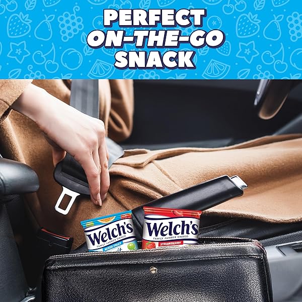 WELCH’S FRUIT SNACKS, MIXED FRUIT & STRAWBERRY SNACK BOX, GLUTEN FREE, 0.8OZ SNACK PACKS (PACK OF 60)