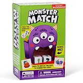 Exploding Kittens Monster Match, 2-6 Players, Ages 4+ Kids Matching Game | Roll dice, match monsters, and spot the right cards in this quick kids game that builds counting and pattern skills.