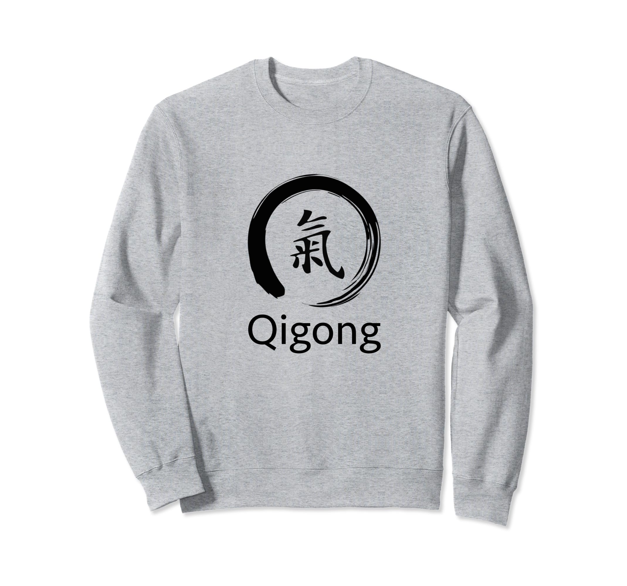 Qigong Beginner / Classic Qigong Calligraphy Qi Kanji Design Sweatshirt